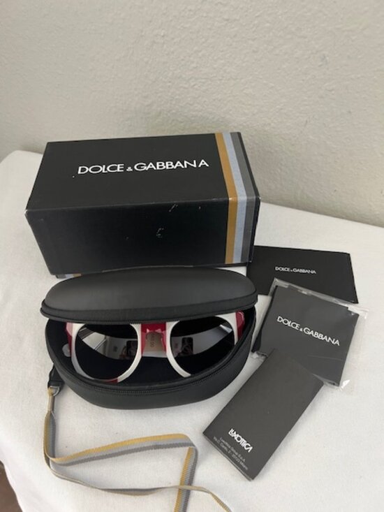 Dolce&Gabbana DG 4249 3024-8G-Stripe White-Red Gradient for W-50-22-140mm